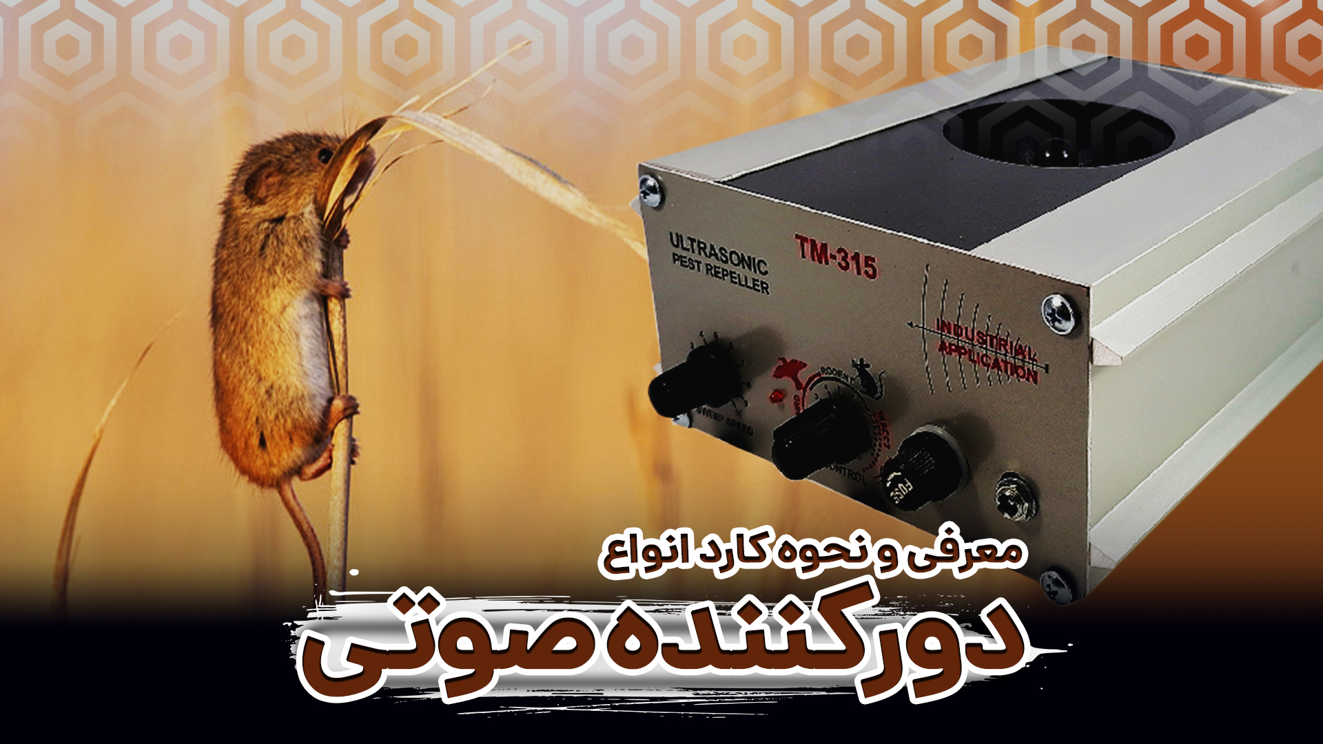 راهنمای خرید دستگاه دورکننده صوتی حیوانات (التراسونیک) 🐀🐭🕷